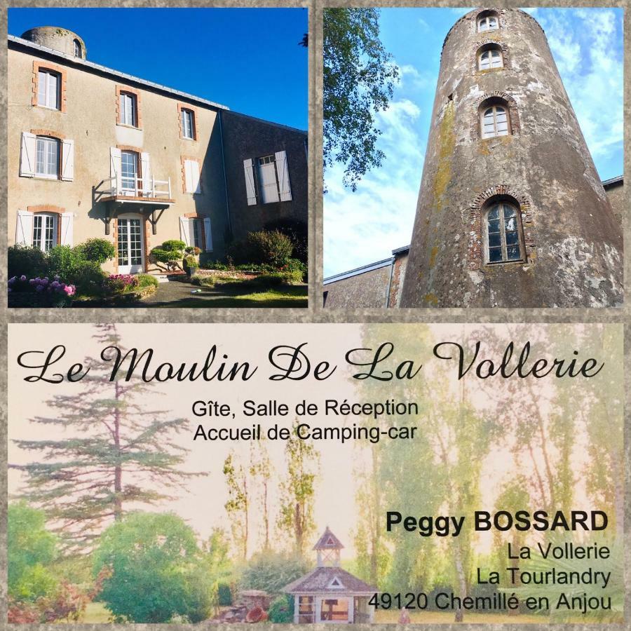 Le Moulin De La Vollerie Villa Chemille-en-Anjou Екстериор снимка